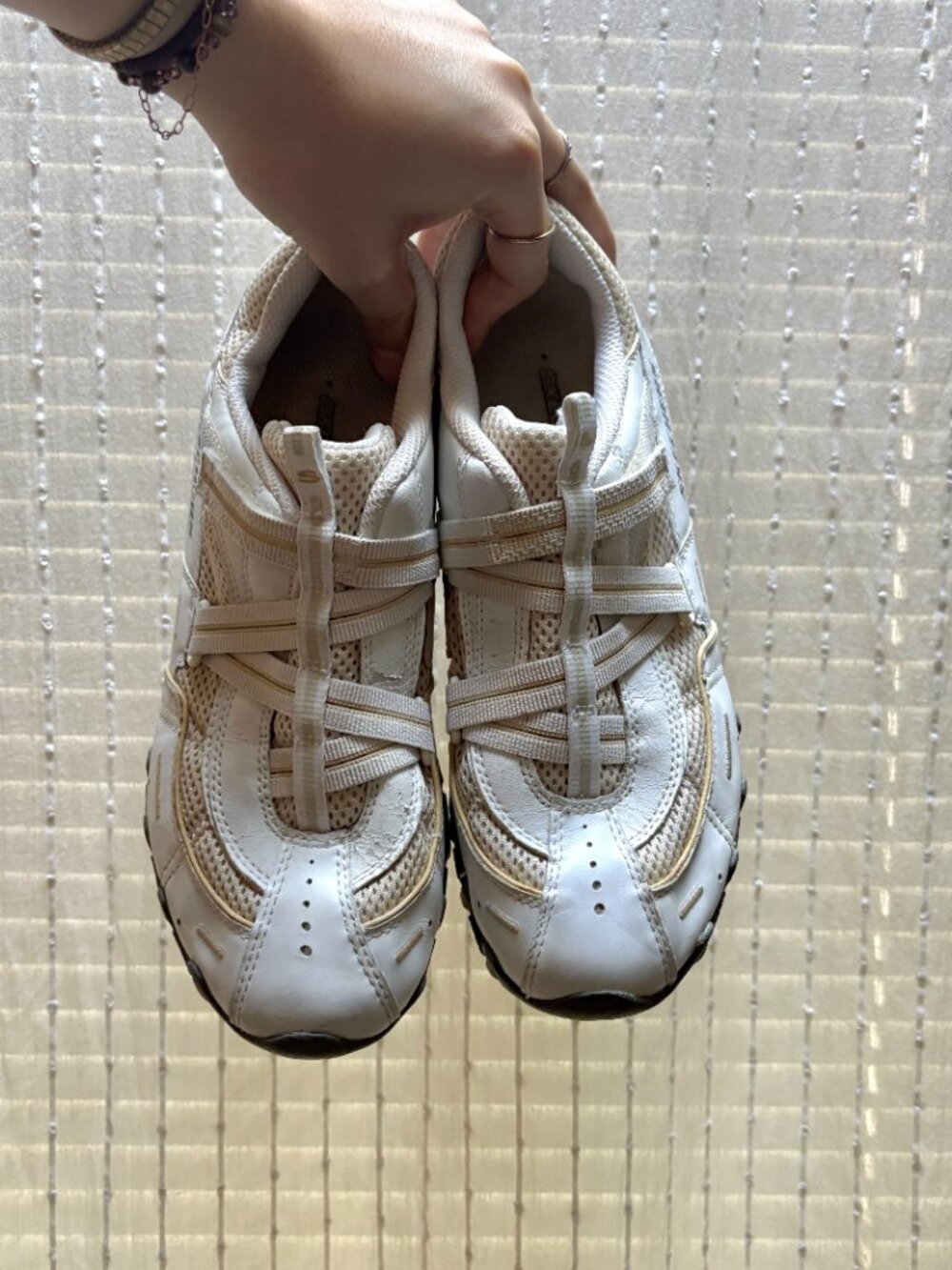 Y2k Vintage Skechers Velcro Ballet Sneakers - 7.5 - Picture 2 of 4